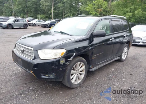 2008 Toyota Highlander Hybrid from USA, damaged, VIN JTEEW41AX82003843
